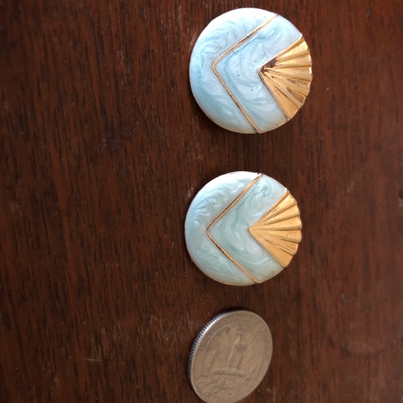 3 pairs of vintage 1980’s earrings - Picture 4 of 8